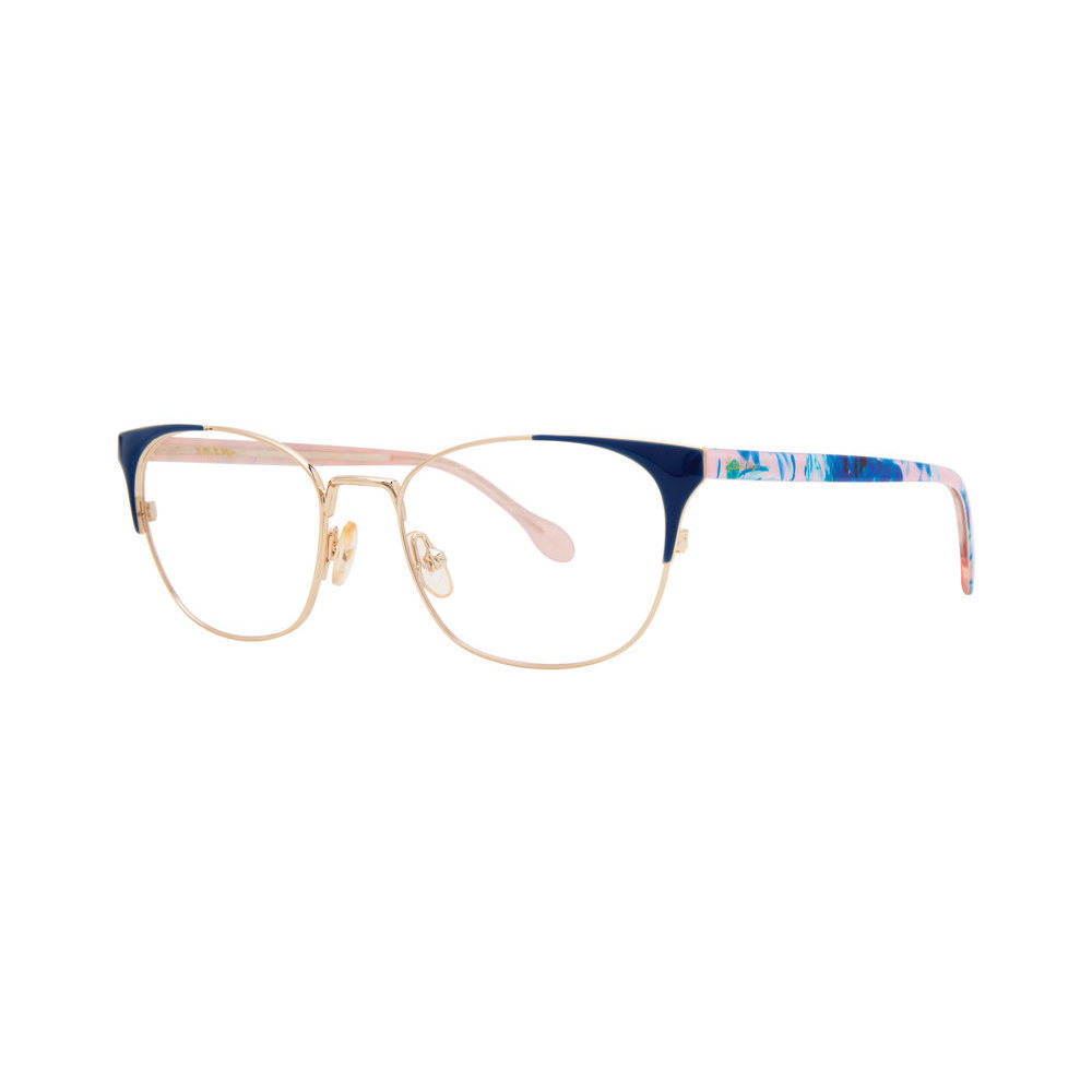 Lilly Pulitzer Posey Eyeglasses Navy 51mm